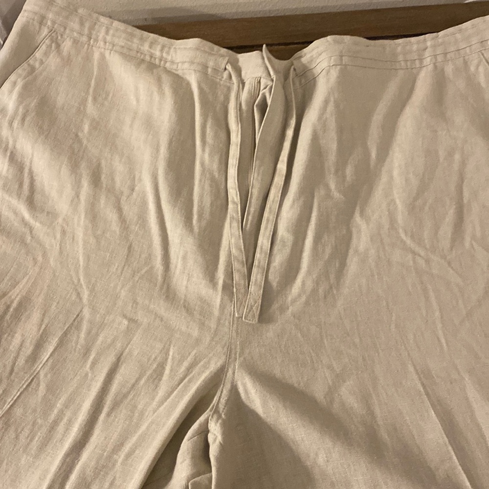Havanera Linen pant Size 3x. Length 34